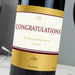 Personalised Gold Label Red Wine - The Gift Cabin UK