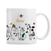 Personalised Wild Flowers Mug - The Gift Cabin UK