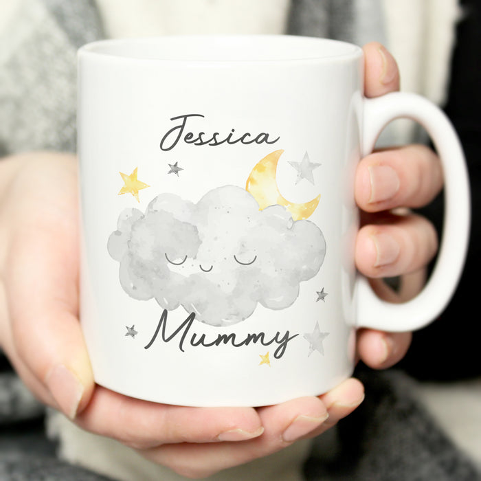 Personalised Mummy Cloud Mug - The Gift Cabin UK