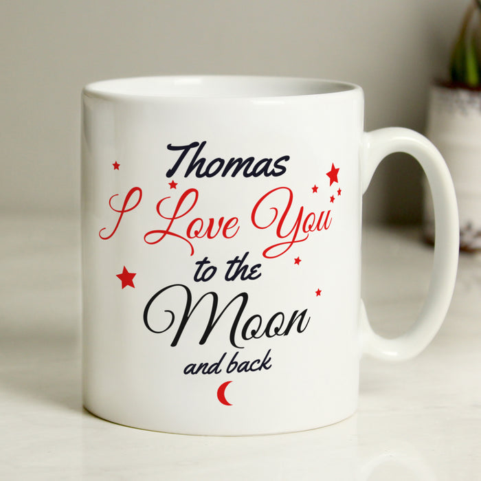 Personalised To The Moon & Back Mug - The Gift Cabin UK