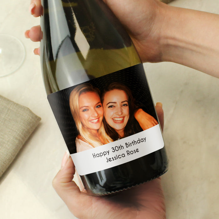 Personalised Photo Upload Bottle of Prosecco - The Gift Cabin UK