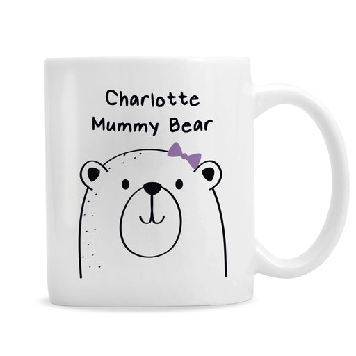 Personalised Mummy Bear Mug - The Gift Cabin UK