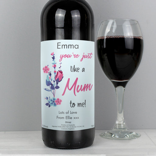 Personalised Just Like A Mum Red Wine - The Gift Cabin UK