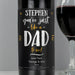 Personalised Like A Dad To Me Red Wine - The Gift Cabin UK