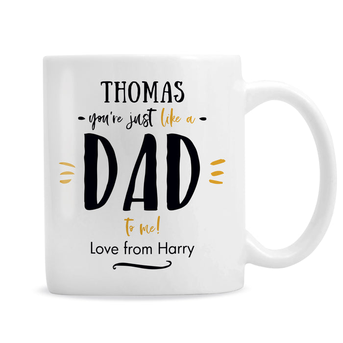 Personalised Just Like A Dad Mug - The Gift Cabin UK