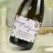 Personalised Floral Always and Forever Bottle of Prosecco - The Gift Cabin UK