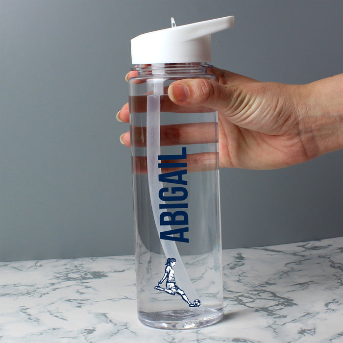 Personalised Sports Name Only Water Bottle