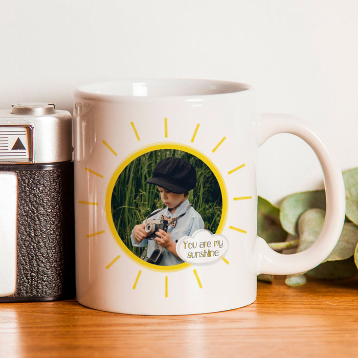 Personalised My Sunshine Photo Upload Mug - The Gift Cabin UK