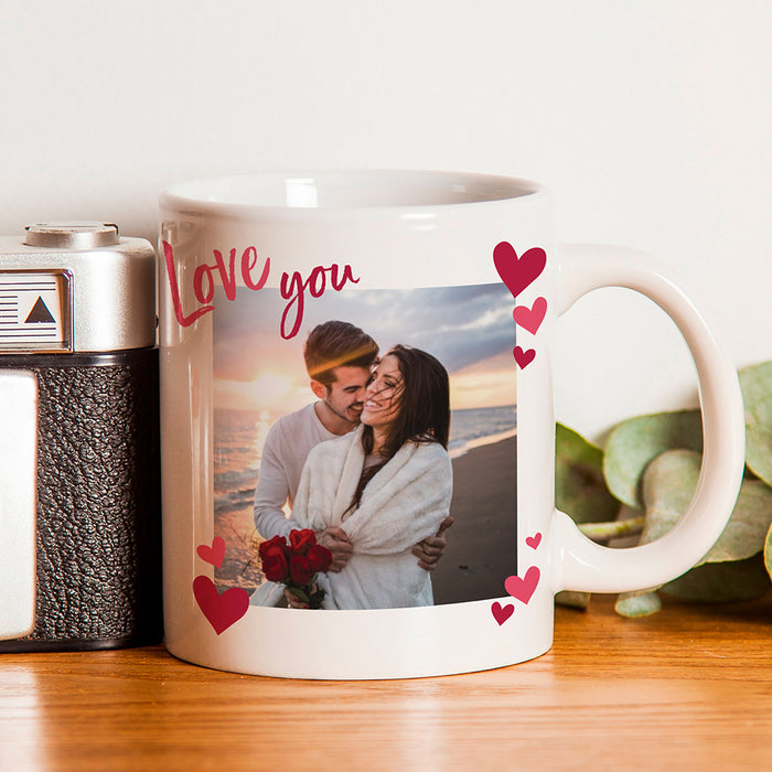 Personalised Love You Photo Upload Mug - The Gift Cabin UK