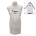 Personalised White Adult Apron - Name with Flourish - The Gift Cabin UK