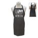 Personalised Black Apron with Name and Baking Utensils - The Gift Cabin UK