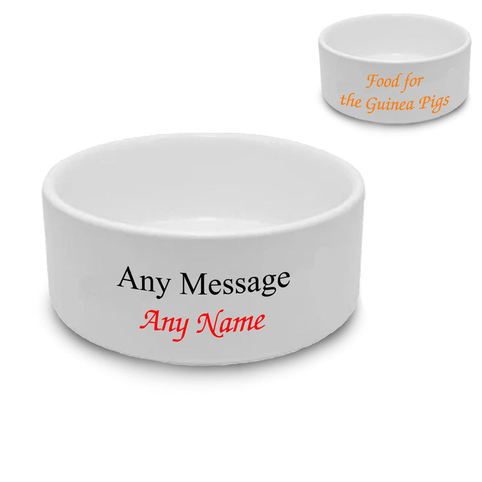 Personalised Small Pet Bowl - The Gift Cabin UK