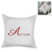 Personalised Cushion - Big letter with Name Design - The Gift Cabin UK