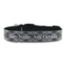 Personalised Large Dog Collar with Dark Deco Background - The Gift Cabin UK