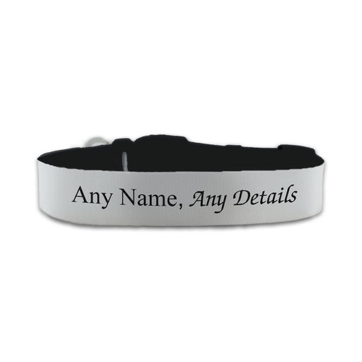 Personalised Small Dog Collar with White Background - The Gift Cabin UK