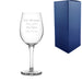 Engraved 15.5oz Moda Wine Glass with Gift Box - The Gift Cabin UK