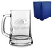 Engraved Football Tankard with Come On Curved Football Design - The Gift Cabin UK