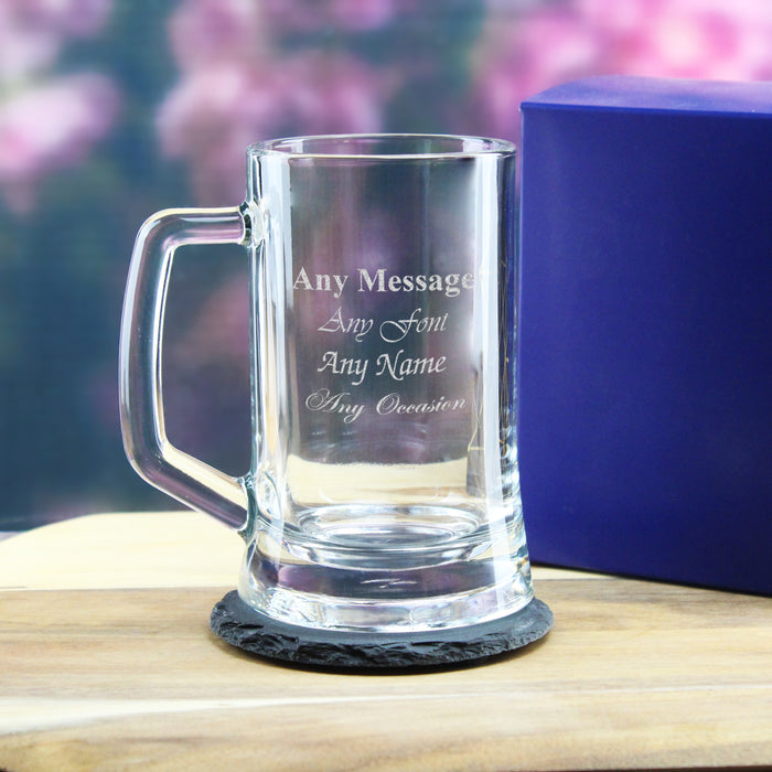 Engraved 14oz Tankard Beer Mug - The Gift Cabin UK