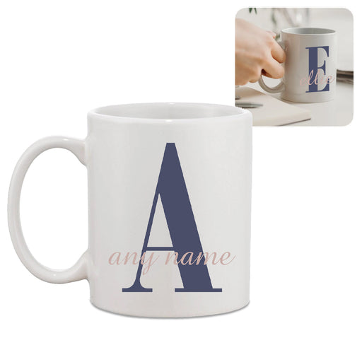 Personalised Mug with Initial and Name Design - The Gift Cabin UK