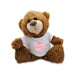 Soft Dark Brown Teddy Bear Toy with T-shirt with Forever My Always Design - The Gift Cabin UK