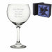 Engraved Gin Balloon Cocktail Glass with Premium Satin Lined Gift Box - The Gift Cabin UK