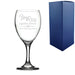 Engraved Wine Glass with You & Me, together forever Design - The Gift Cabin UK