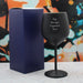 Engraved Matte Black Metal Wine Glass - The Gift Cabin UK