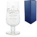 Engraved Carlsberg Chalice Pint Glass Image 1