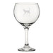 Best Cat Mum - Engraved Novelty Gin Balloon Cocktail Glass Image 1