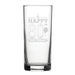 Happy 80th Birthday - Engraved Novelty Hiball Glass - The Gift Cabin UK