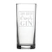 Save Water Drink Gin - Engraved Novelty Hiball Glass - The Gift Cabin UK