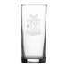 Happy 18th Birthday Present Design - Engraved Novelty Hiball Glass - The Gift Cabin UK