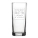 To The Best Farter In The World - Engraved Novelty Hiball Glass - The Gift Cabin UK