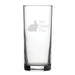 Best Rabbit Mum - Engraved Novelty Hiball Glass Image 1