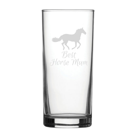 Best Horse Dad - Engraved Novelty Hiball Glass Image 2