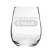 World's Best Uncle - Engraved Novelty Stemless Wine Gin Tumbler - The Gift Cabin UK