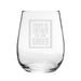 Forgive Me Father For I Have Ginned - Engraved Novelty Stemless Gin Tumbler - The Gift Cabin UK