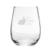 Best Rabbit Mum - Engraved Novelty Stemless Wine Gin Tumbler Image 1