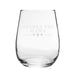 Guinea Pig Papa - Engraved Novelty Stemless Wine Gin Tumbler - The Gift Cabin UK