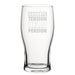 Goodbye Tension Hello Pension - Engraved Novelty Tulip Pint Glass - The Gift Cabin UK