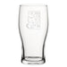 It's Not Drinking Alone If The Cat Is Home - Engraved Novelty Tulip Pint Glass - The Gift Cabin UK