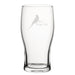 Best Budgie Mum - Engraved Novelty Tulip Pint Glass Image 1