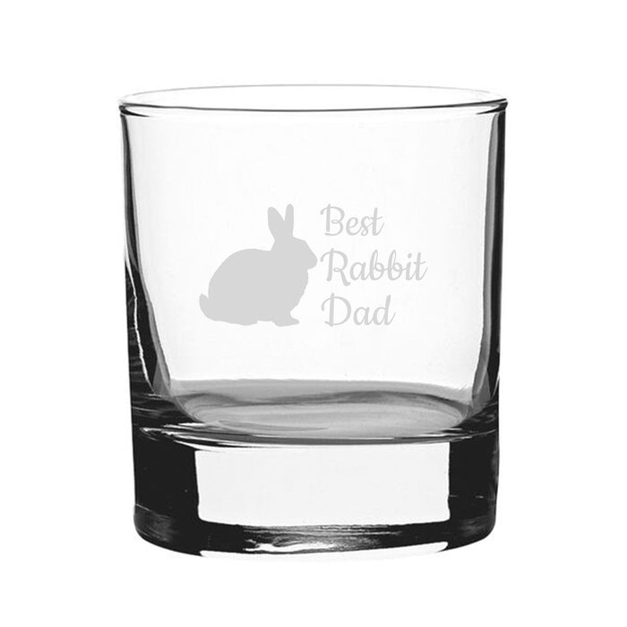 Best Rabbit Mum - Engraved Novelty Whisky Tumbler Image 2