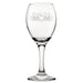 World's Best Mum - Engraved Novelty Wine Glass - The Gift Cabin UK