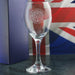 Engraved Commemorative Coronation of the King White Wine Glass - The Gift Cabin UK