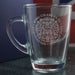 Engraved Commemorative Coronation of the King  Glass Mug - The Gift Cabin UK