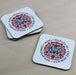 Printed Commemorative Coronation of the King Set of 4 Drinks Coasters - The Gift Cabin UK