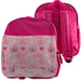 Printed Kids Pink Backpack with Princess Design, Customise with Any Name - The Gift Cabin UK