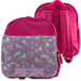 Printed Kids Pink Backpack with Unicorn Design, Customise with Any Name - The Gift Cabin UK