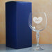 Engraved Crystal Gin and Tonic Cocktail Glass with Name in Heart Design, Personalise with Any Name - The Gift Cabin UK